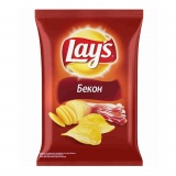LAYS чипсы картофельные Бекон 80 гр